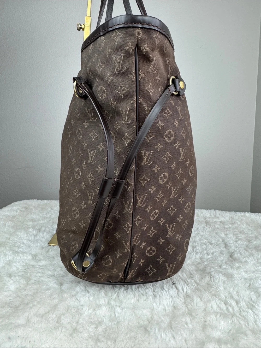 Louis Vuitton Mini line Neverfull MM Brown Monogram Neverfull-Style Tote